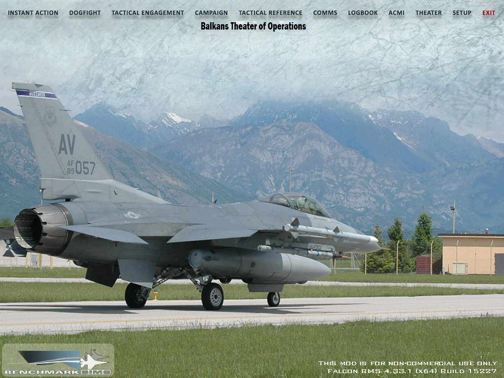 Balkans per Falcon BMS 4.33U1