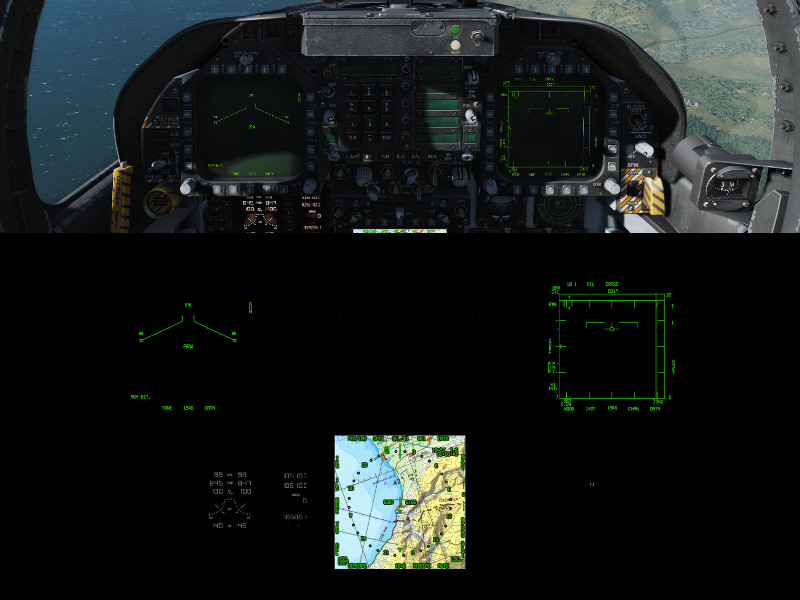 Rider's F/A-18C Instruments Mod